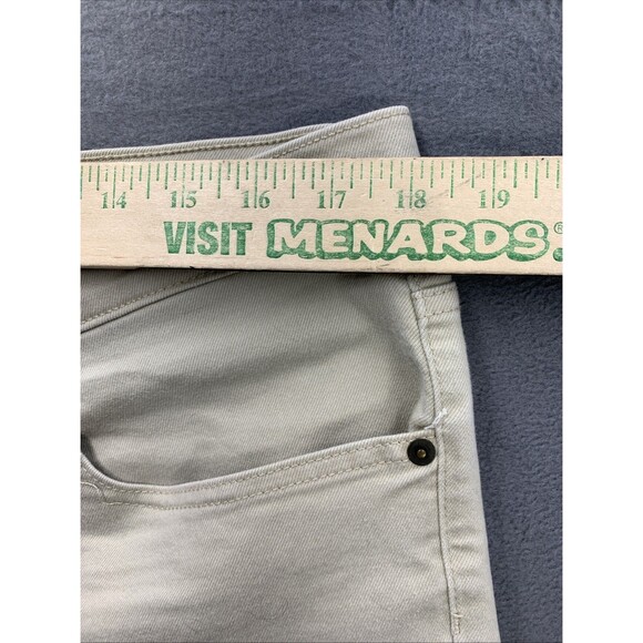 Croft & Barrow Denim Jeans Men's Size 38X32 Slim Fit Cream - Picture 4 of 16